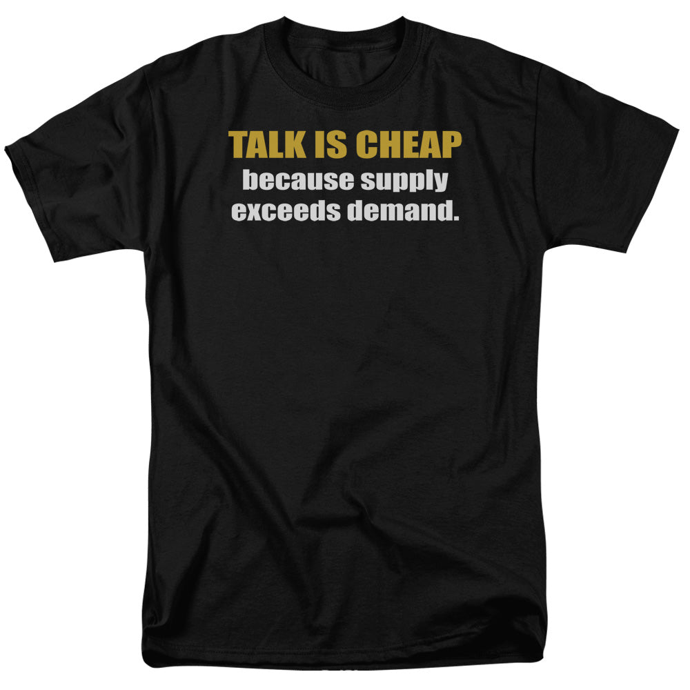Supply Exceeds Demand - Short Sleeve Adult 18 - 1 - Black T-shirt