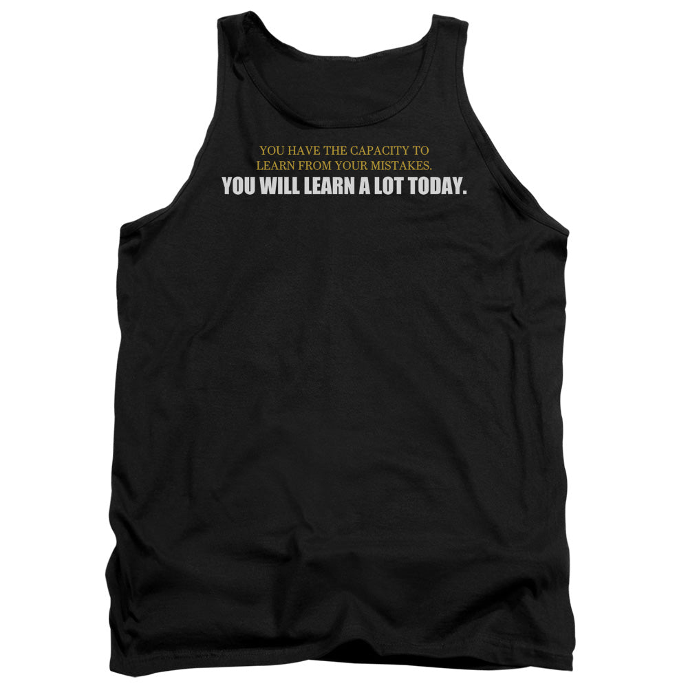 Capacity For Mistakes - Adult Tank - Black