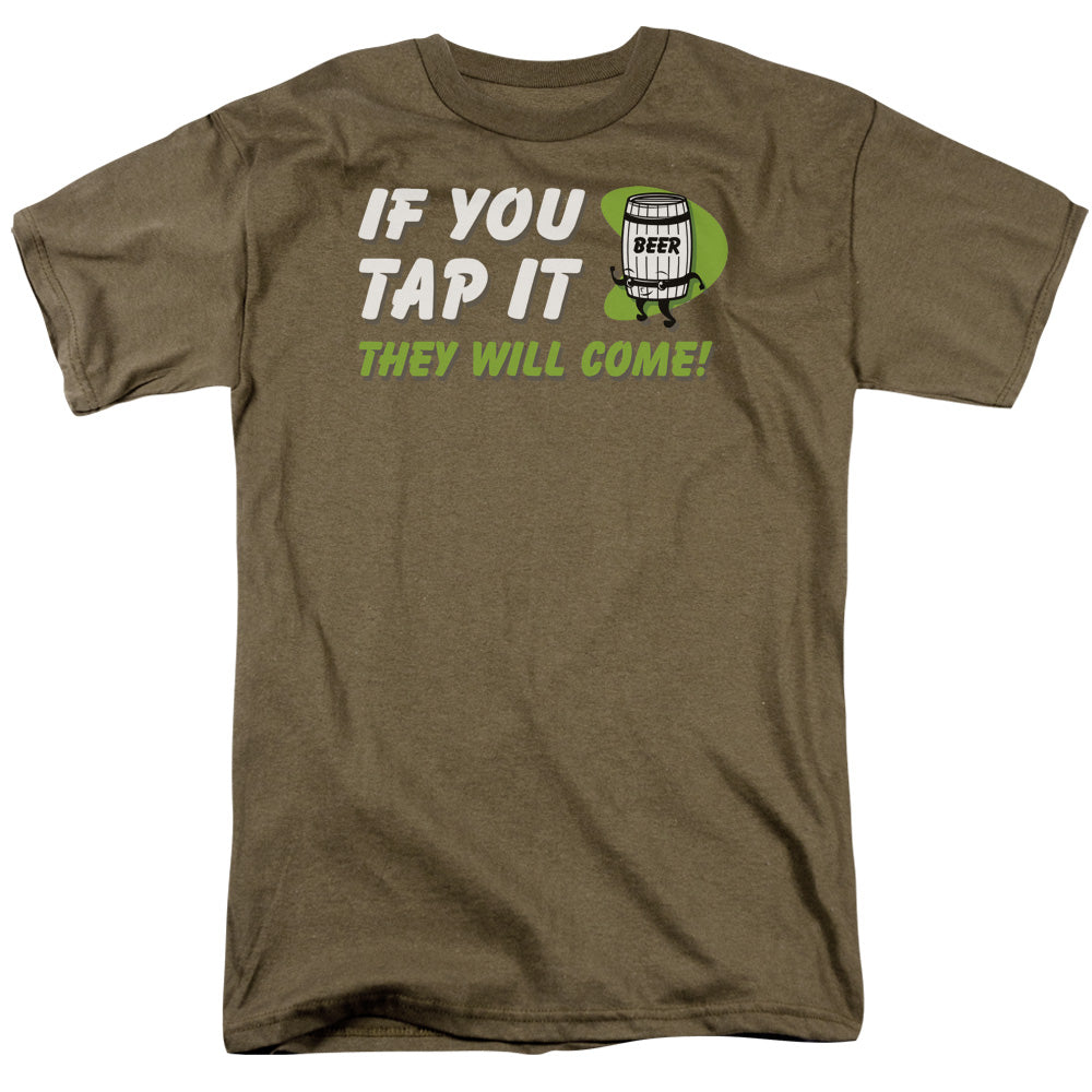 If You Tap It - Short Sleeve Adult 18 - 1 - Safari Green T-shirt