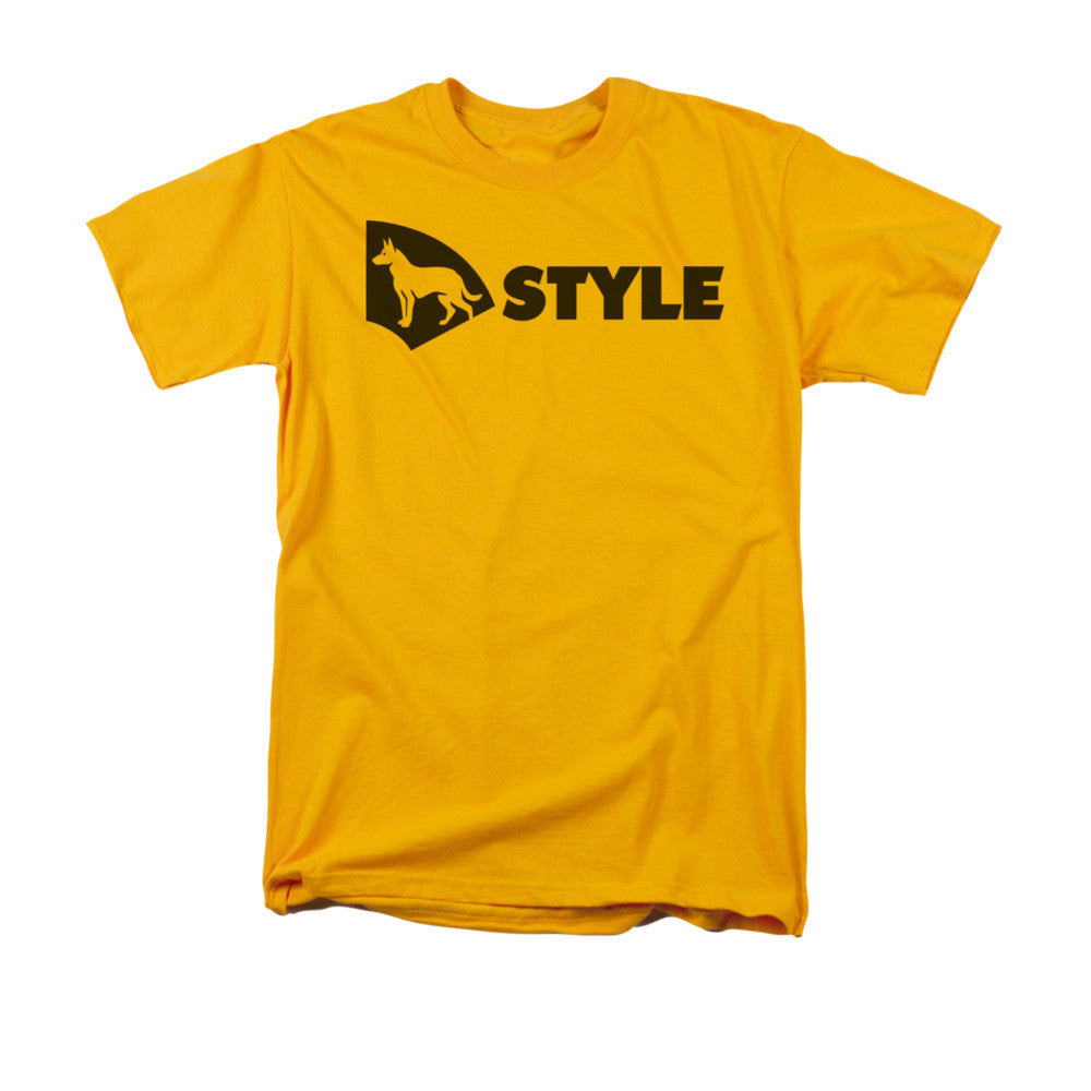 Doggie Style - Short Sleeve Adult 18 - 1 - Gold T-shirt
