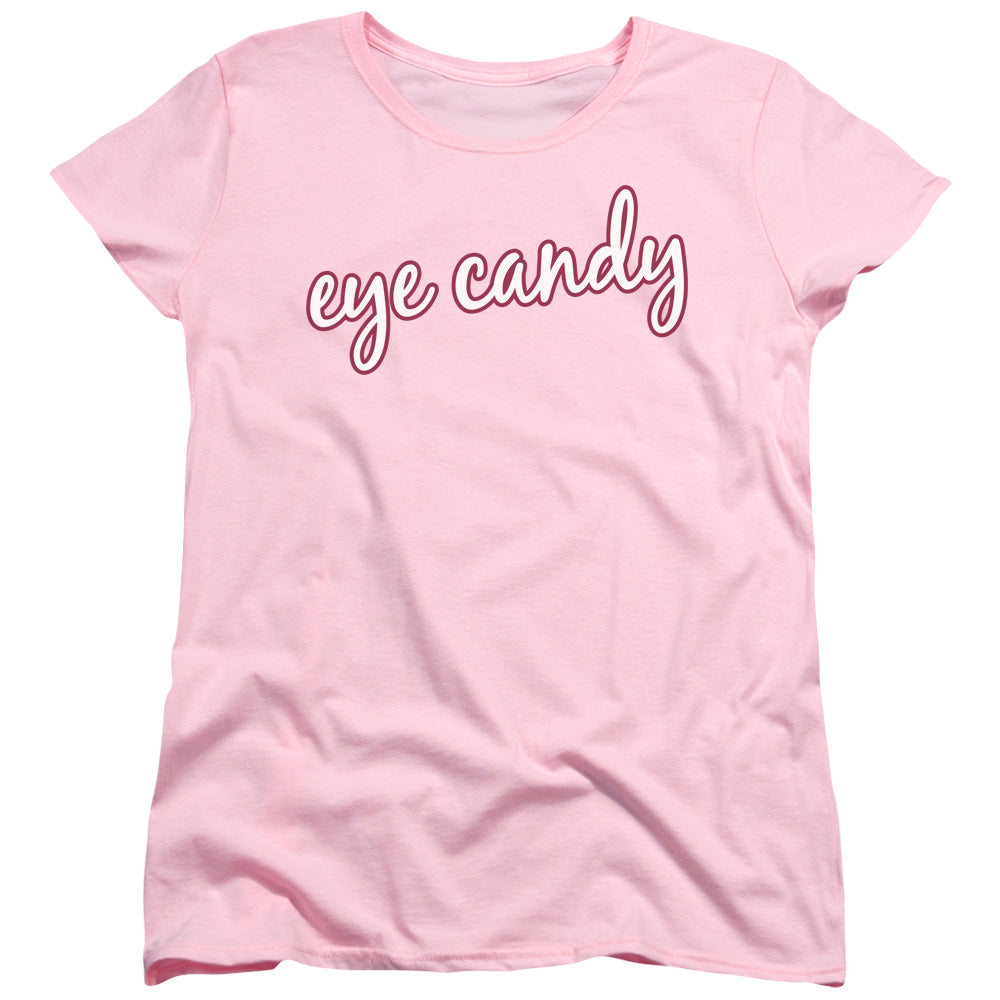 Eye Candy - Short Sleeve Womens Tee - Pink T-shirt