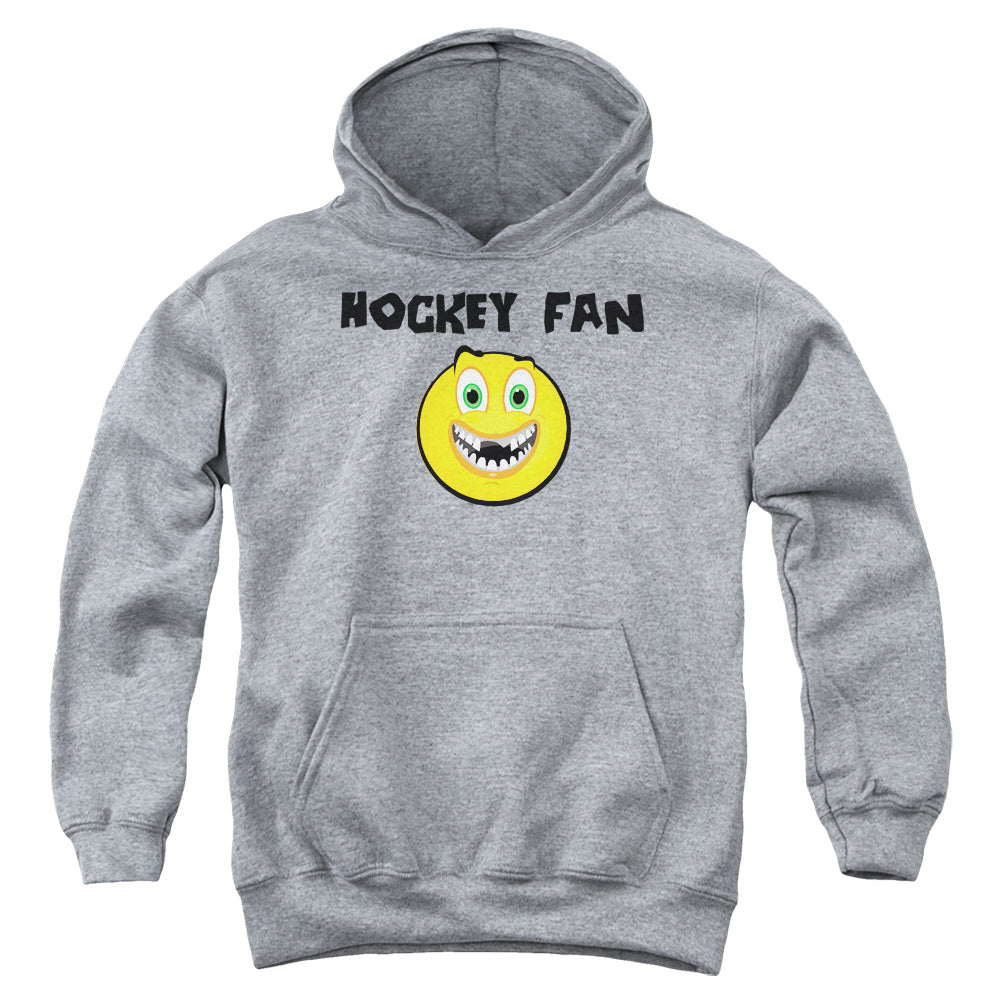 Hockey Fan - Youth Pull-over Hoodie - Heather
