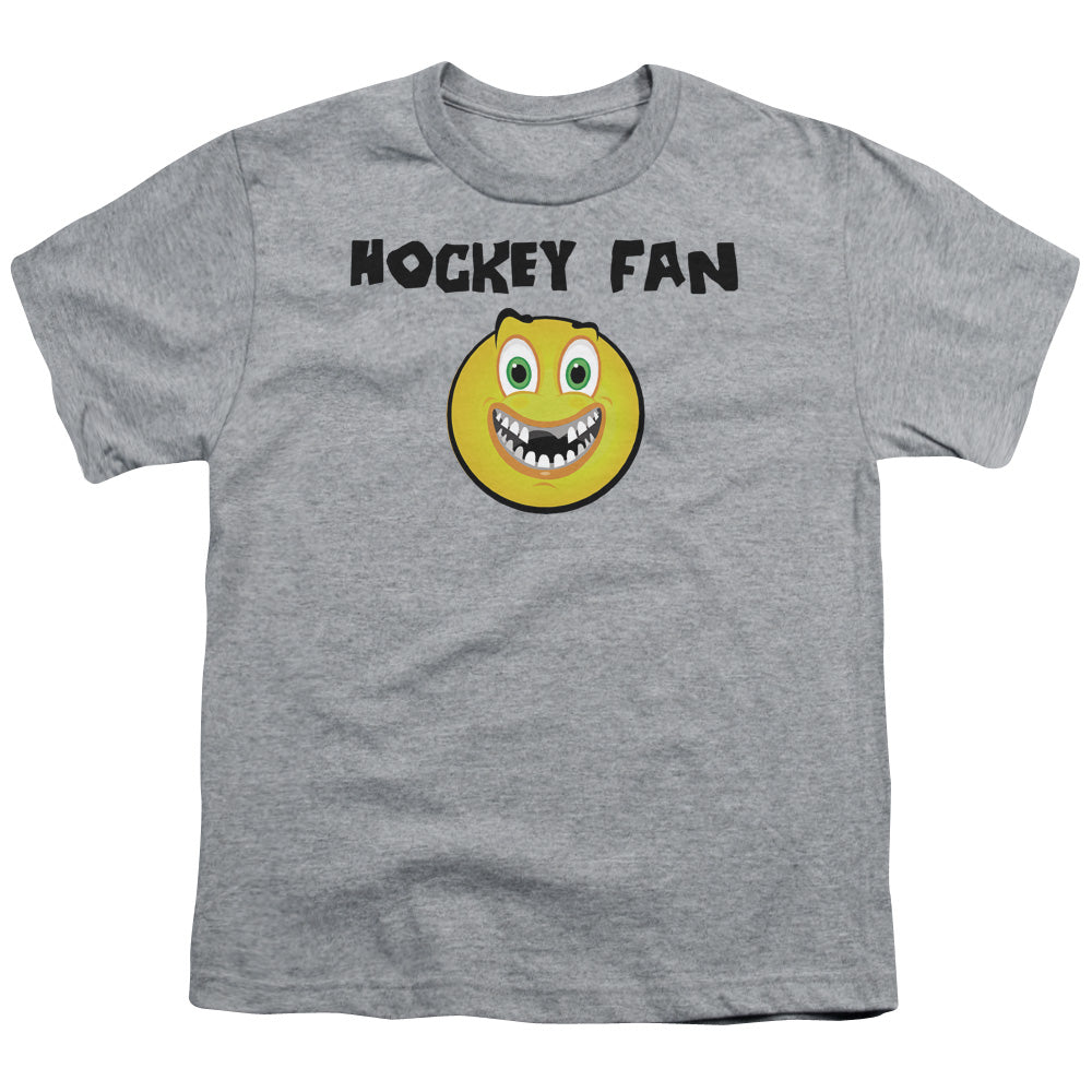 Hockey Fan - Short Sleeve Youth 18 - 1 - Athletic Heather T-shirt