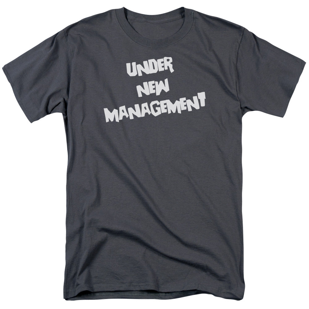 New Management - Short Sleeve Adult 18 - 1 - Charcoal T-shirt