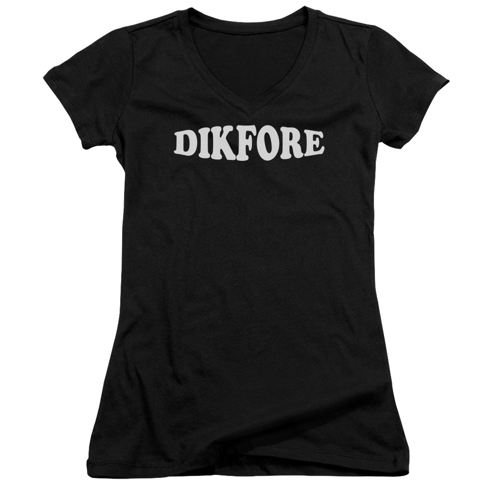 Whats A Dick For - Junior V-neck - Black