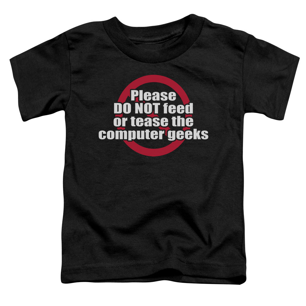 Computer Geeks - Short Sleeve Toddler Tee - Black T-shirt