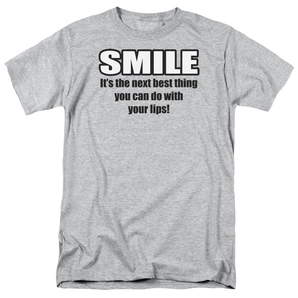Smile - Short Sleeve Adult 18 - 1 - Athletic Heather T-shirt