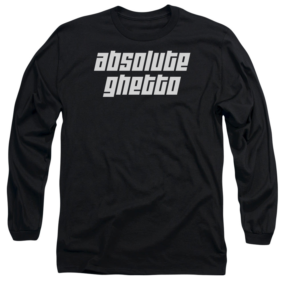 Absolute Ghetto - Long Sleeve Adult 18 - 1 - Black T-shirt