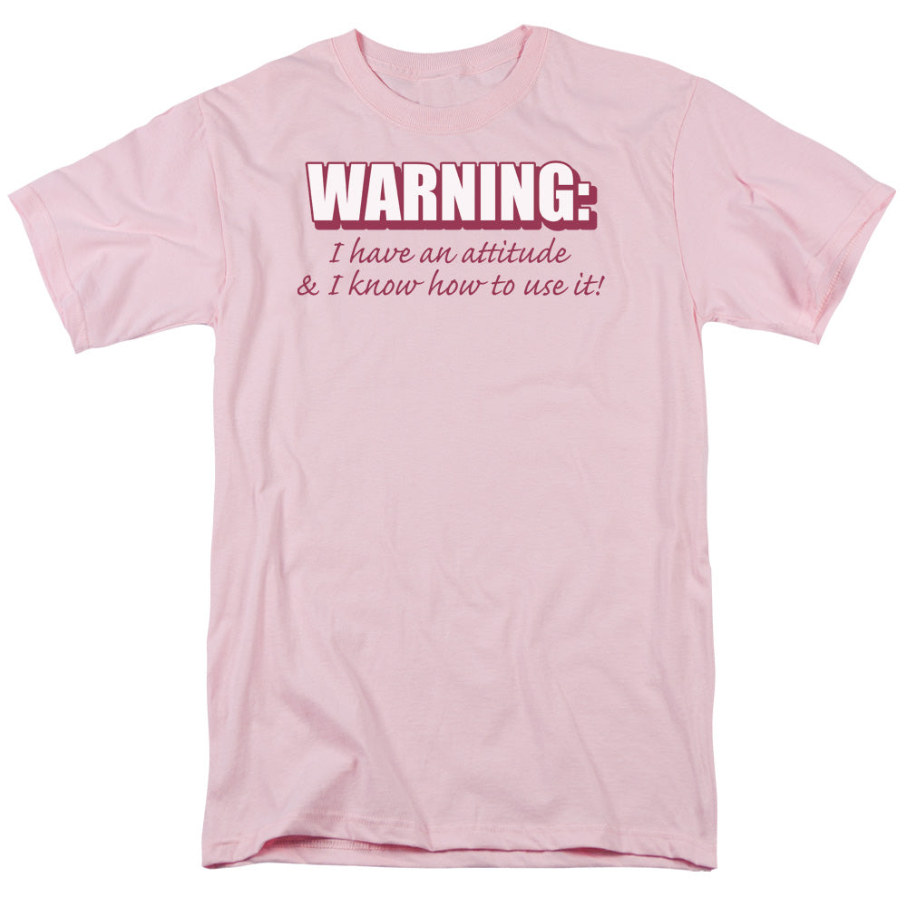 I Have An Attitude - Short Sleeve Adult 18 - 1 - Pink T-shirt