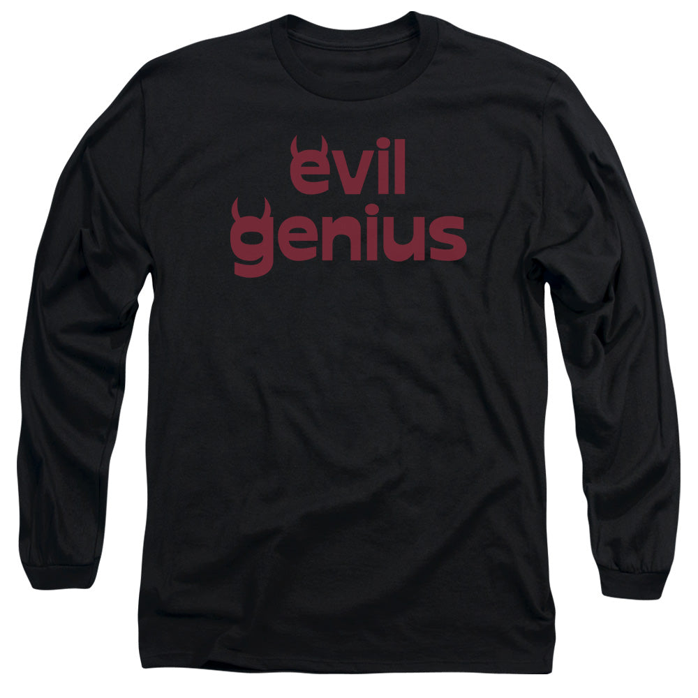 Evil Genius - Long Sleeve Adult 18 - 1 - Black T-shirt