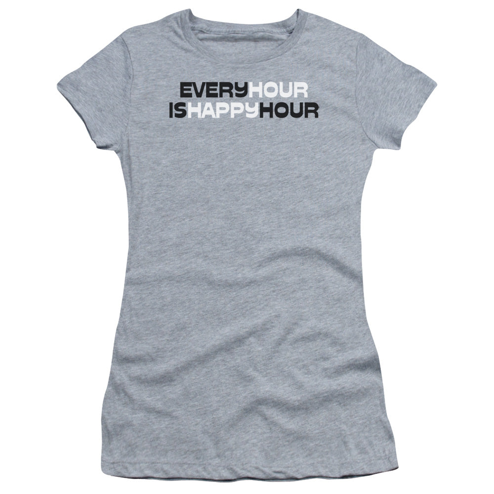 EVERY HOUR - JUNIOR SHEER - ATHLETIC HEATHER T-Shirt