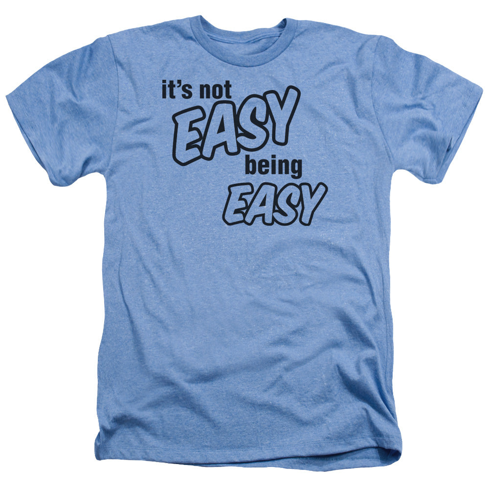 Not Easy Being Easy - Adult Heather - Light Blue