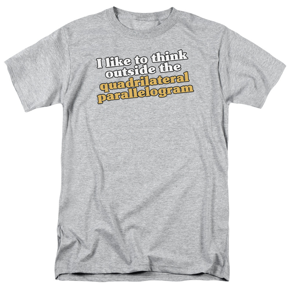 Quadrilaterial - Short Sleeve Adult 18 - 1 - Athletic Heather T-shirt