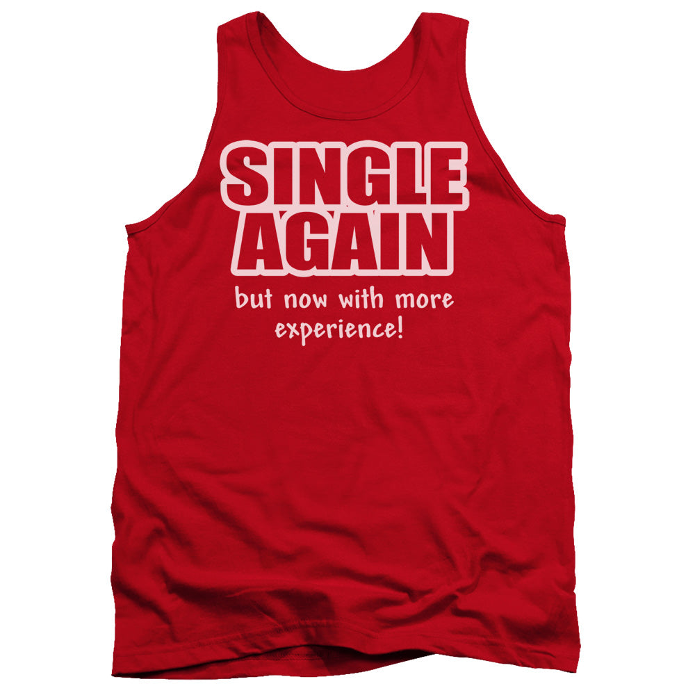 Single Again - Adult Tank - Red