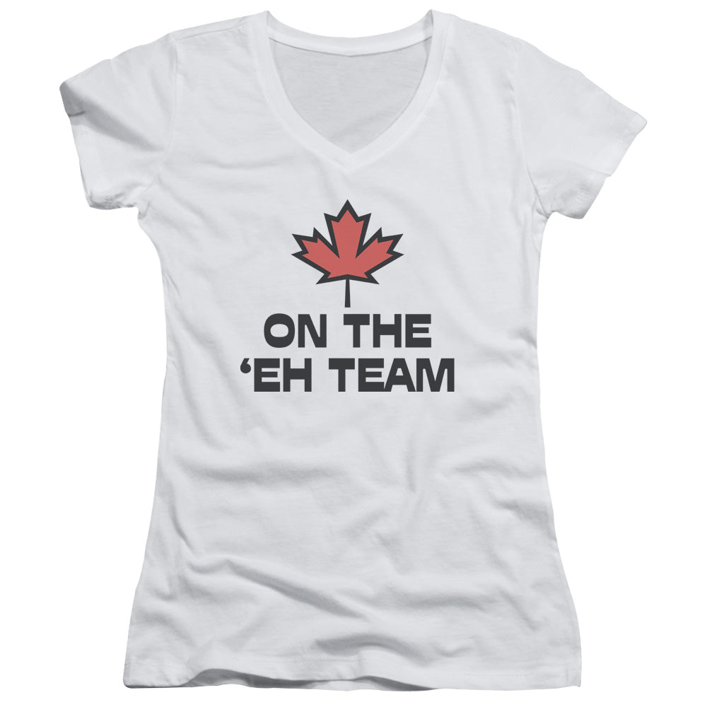 The Eh Team - Junior V-neck - White