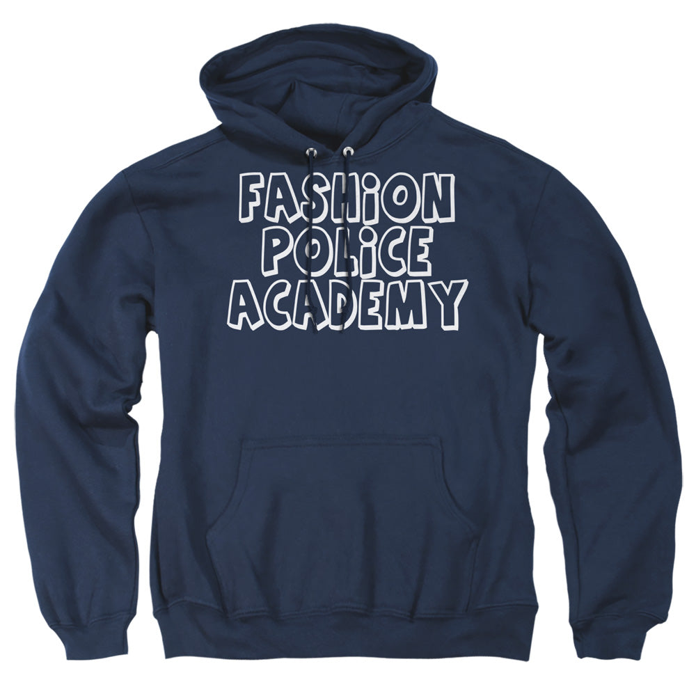 Fashion Police - Adult Pull-over Hoodie - Navy
