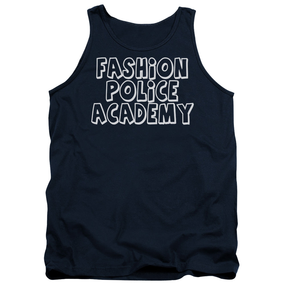 Fashion Police - Adult Tank - Navy