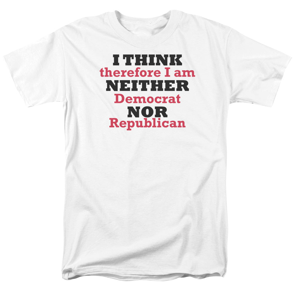 Neither Nor - Short Sleeve Adult 18 - 1 - White T-shirt