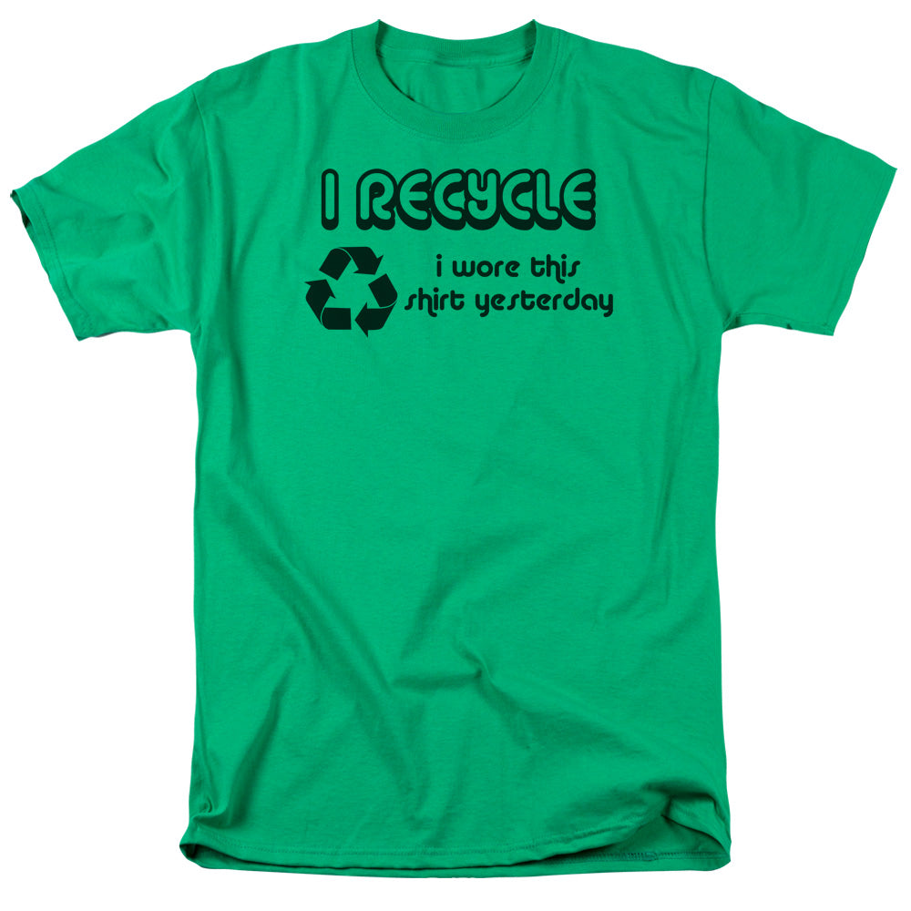 I Recycle - Short Sleeve Adult 18 - 1 - Kelly Green T-shirt