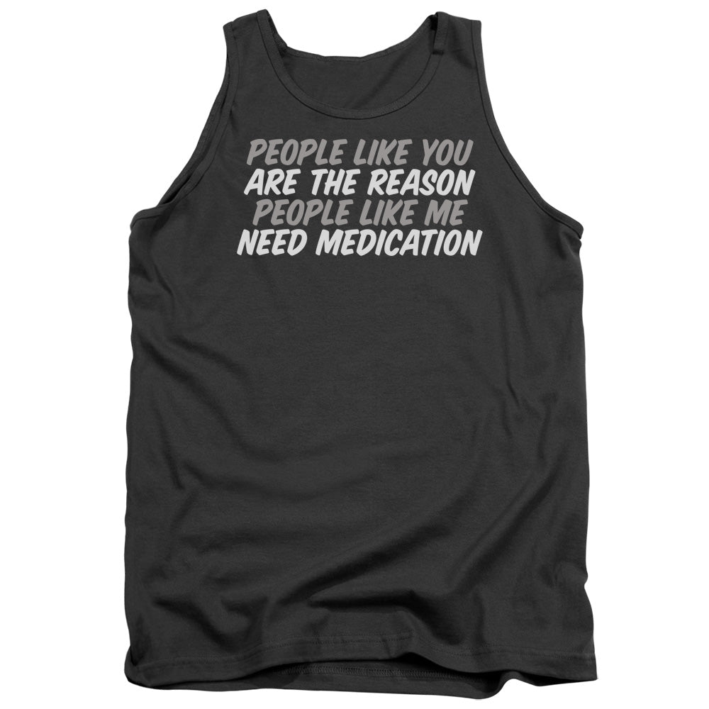 People Like You - Adult Tank - Charcoal