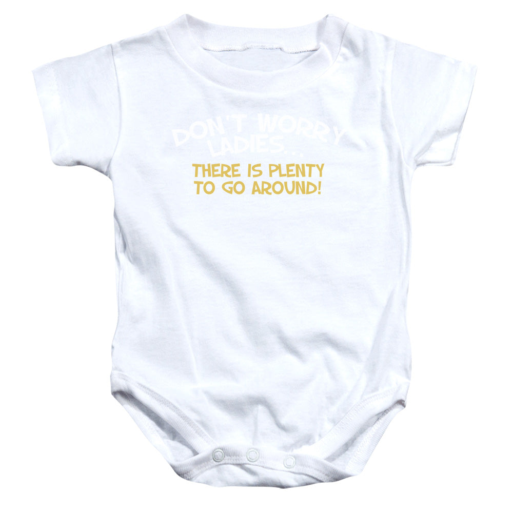 Dont Worry - Infant Snapsuit - Navy