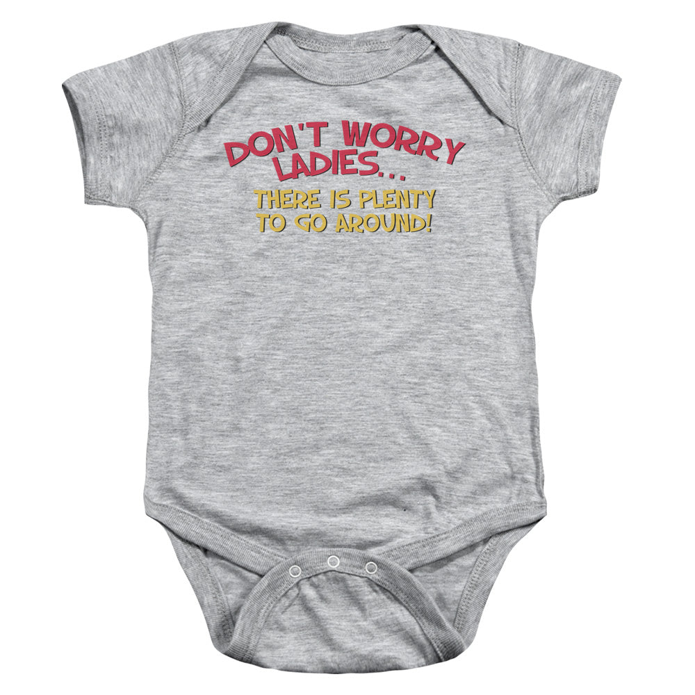 Dont Worry - Infant Snapsuit - Athletic Heather - Sm