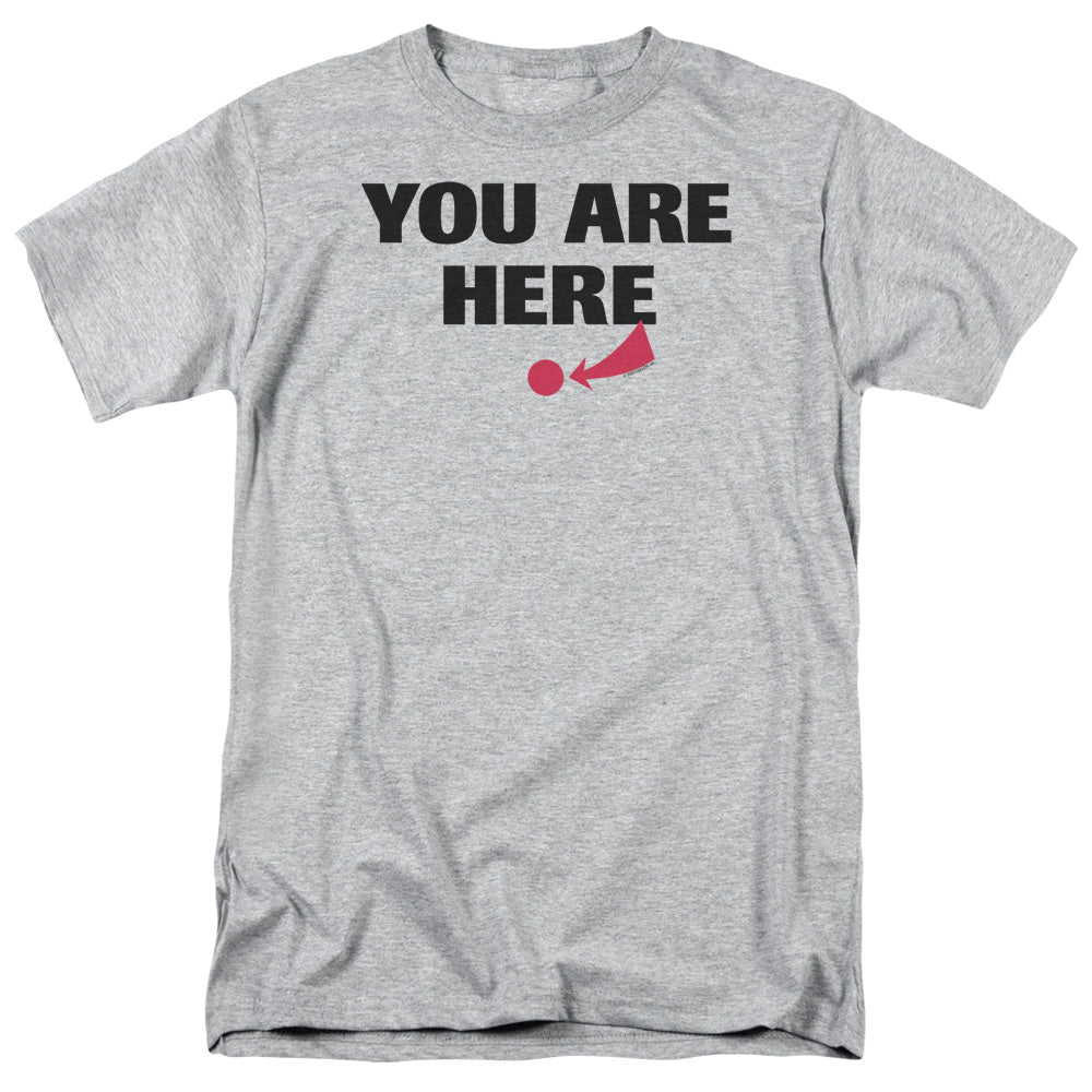 You Are Here - Short Sleeve Adult 18 - 1 - Athletic Heather T-shirt