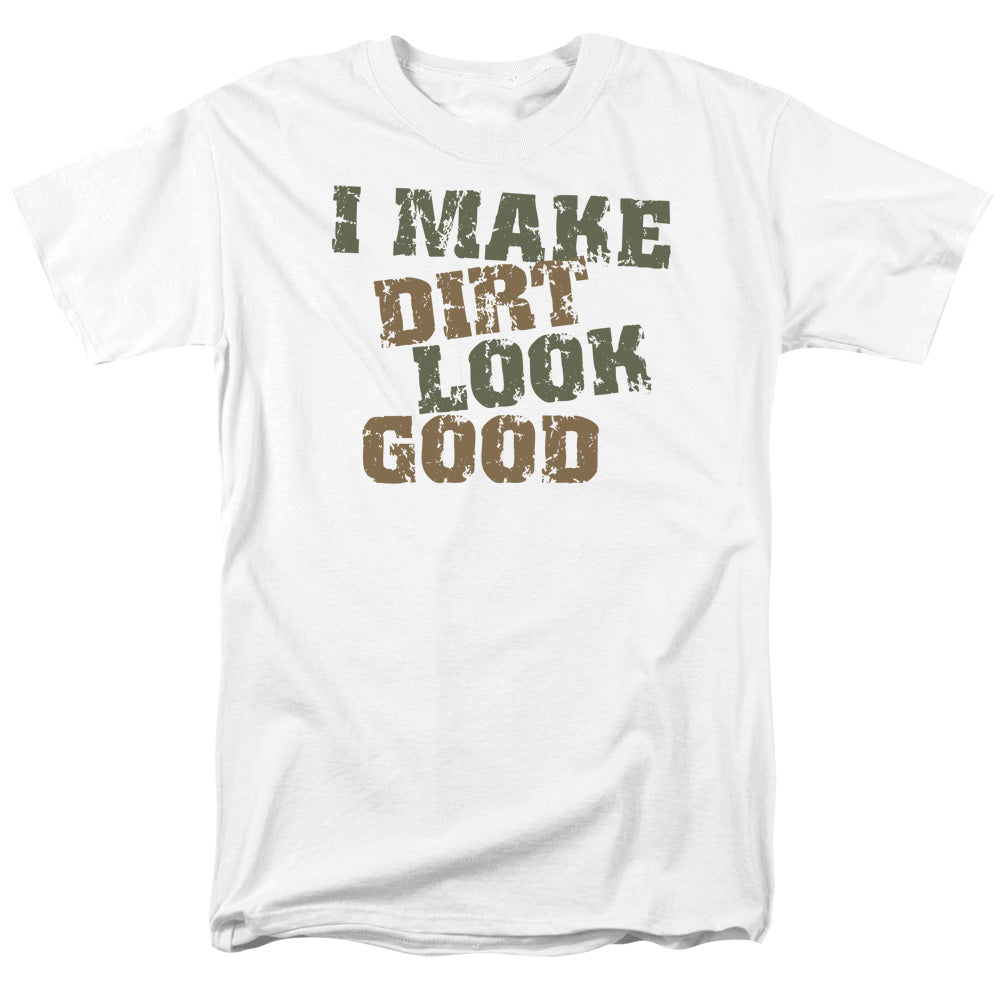 Dirt Look Good - Short Sleeve Adult 18 - 1 - White T-shirt