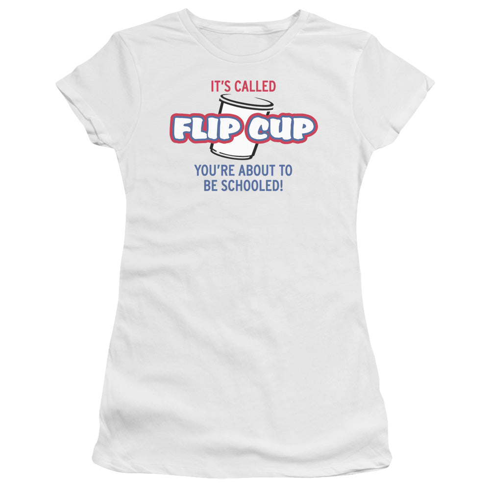 FLIP CUP - JUNIOR SHEER - WHITE T-Shirt