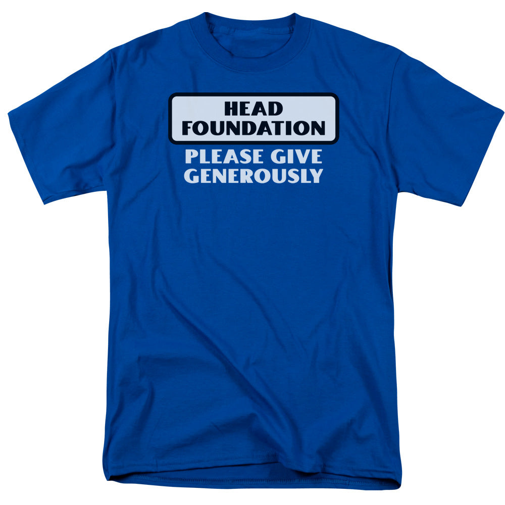 Head Foundation - Short Sleeve Adult 18 - 1 - Royal Blue T-shirt
