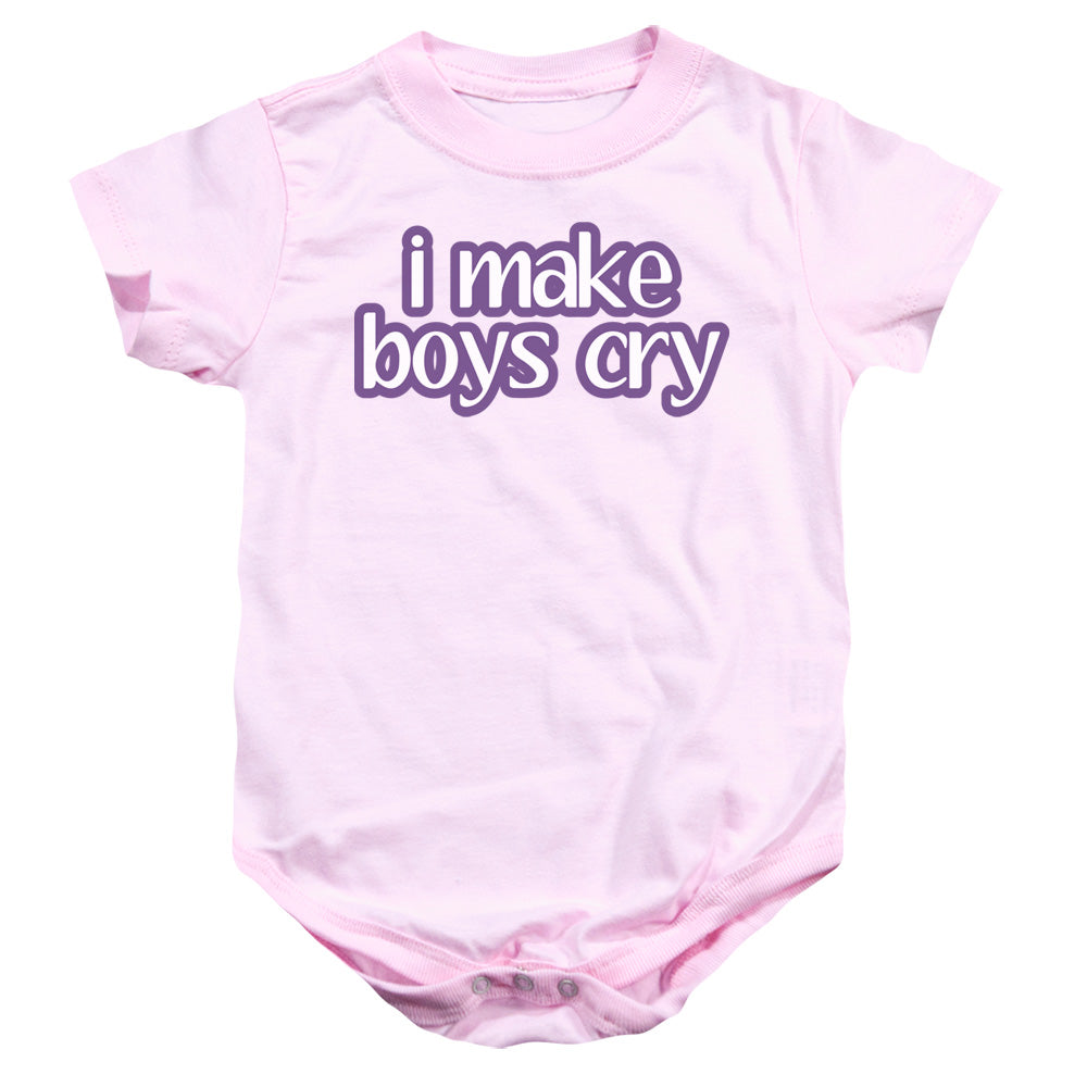 I Make Boys Cry - Infant Snapsuit - Pink