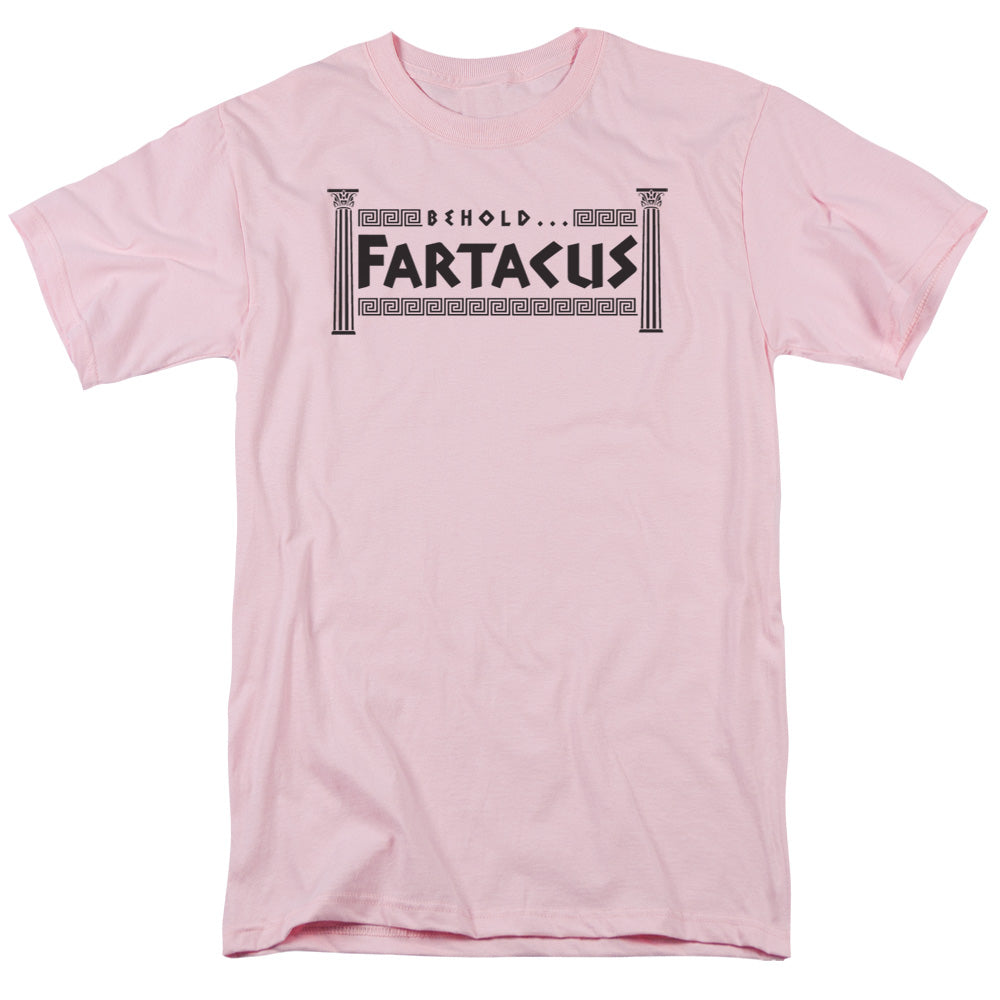 Fartacus - Short Sleeve Adult 18 - 1 - Pink T-shirt