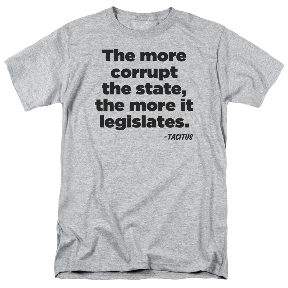 More It Legislates - Short Sleeve Adult 18 - 1 - Athletic Heather T-shirt