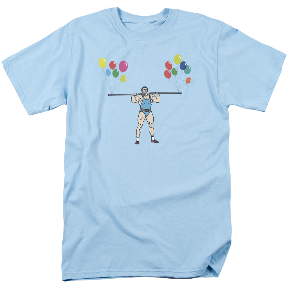 Heavy Lifter - Short Sleeve Adult 18 - 1 - Light Blue T-shirt