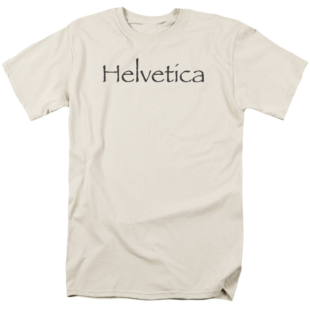Helvetica - Short Sleeve Adult 18 - 1 - Cream T-shirt