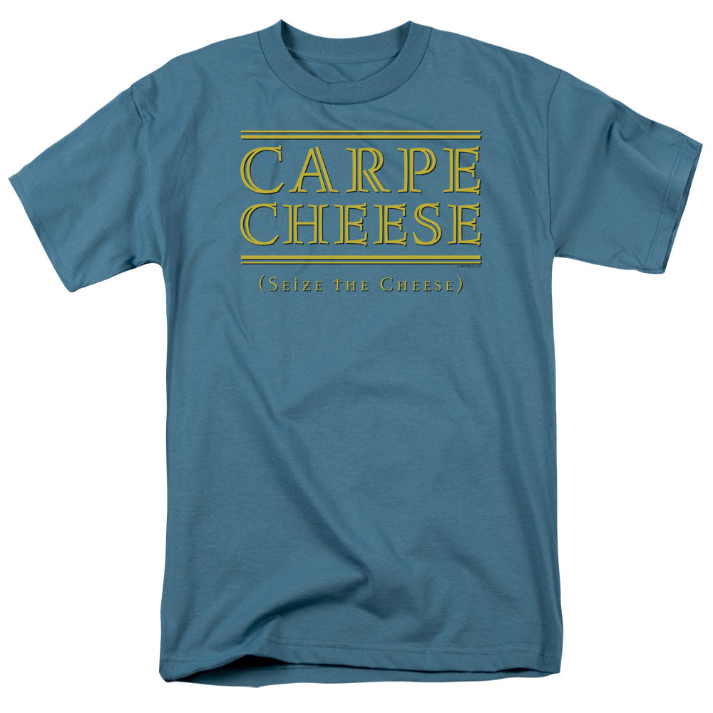 Carpe Cheese - Short Sleeve Adult 18 - 1 - Slate T-shirt