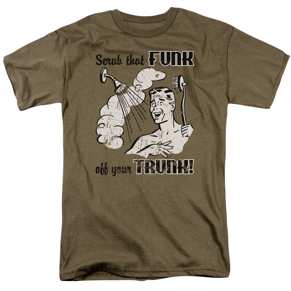 Scrub That Funk - Short Sleeve Adult 18 - 1 - Safari Green T-shirt