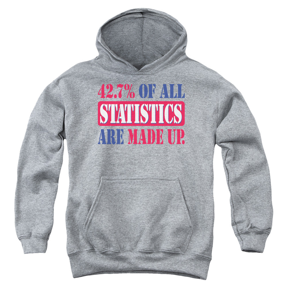 Statistics-youth Pull-over Hoodie - Heather