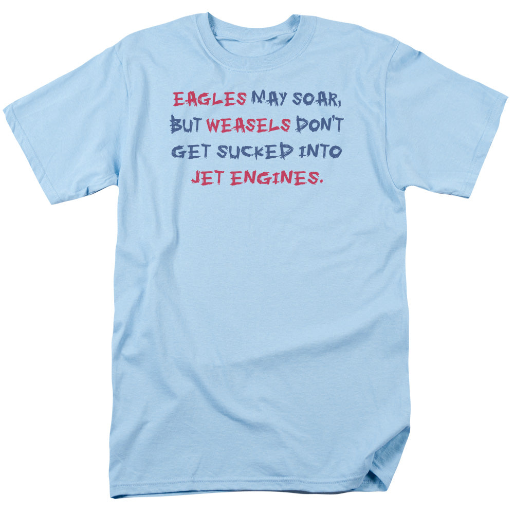 Eagles May Soar - Short Sleeve Adult 18 - 1 - Light Blue T-shirt
