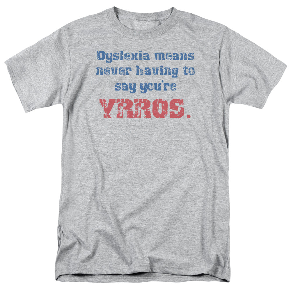 Dyslexia - Short Sleeve Adult 18 - 1 - Athletic Heather T-shirt
