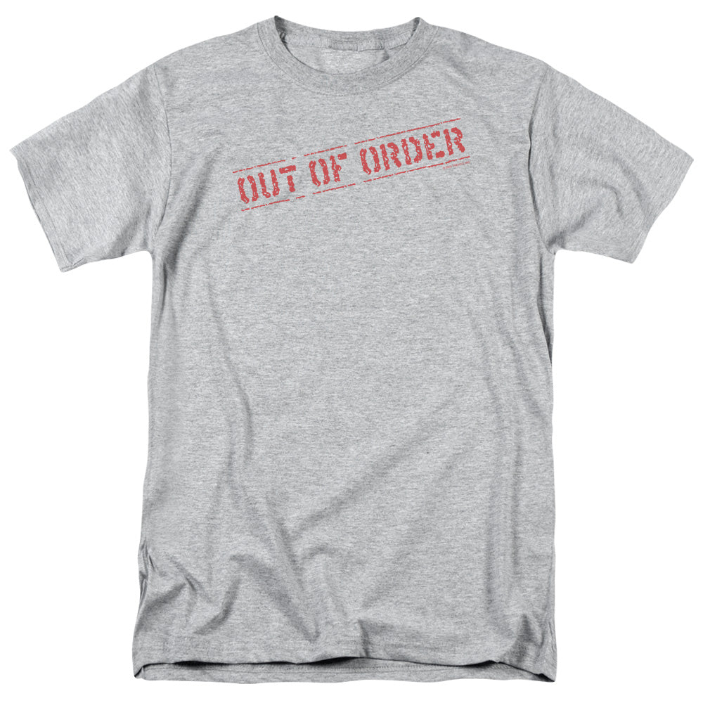 Out Of Order - Short Sleeve Adult 18 - 1 - Athletic Heather T-shirt