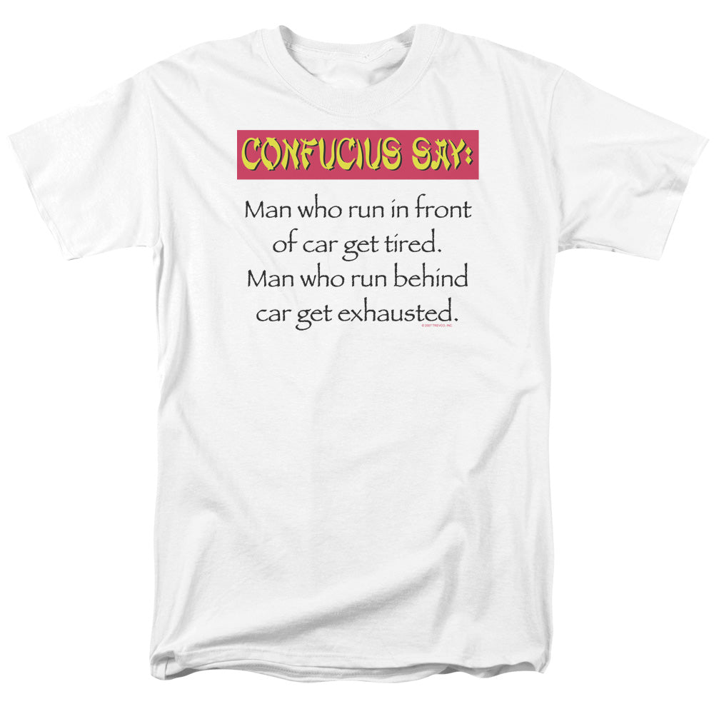Confucius - Short Sleeve Adult 18 - 1 - White T-shirt