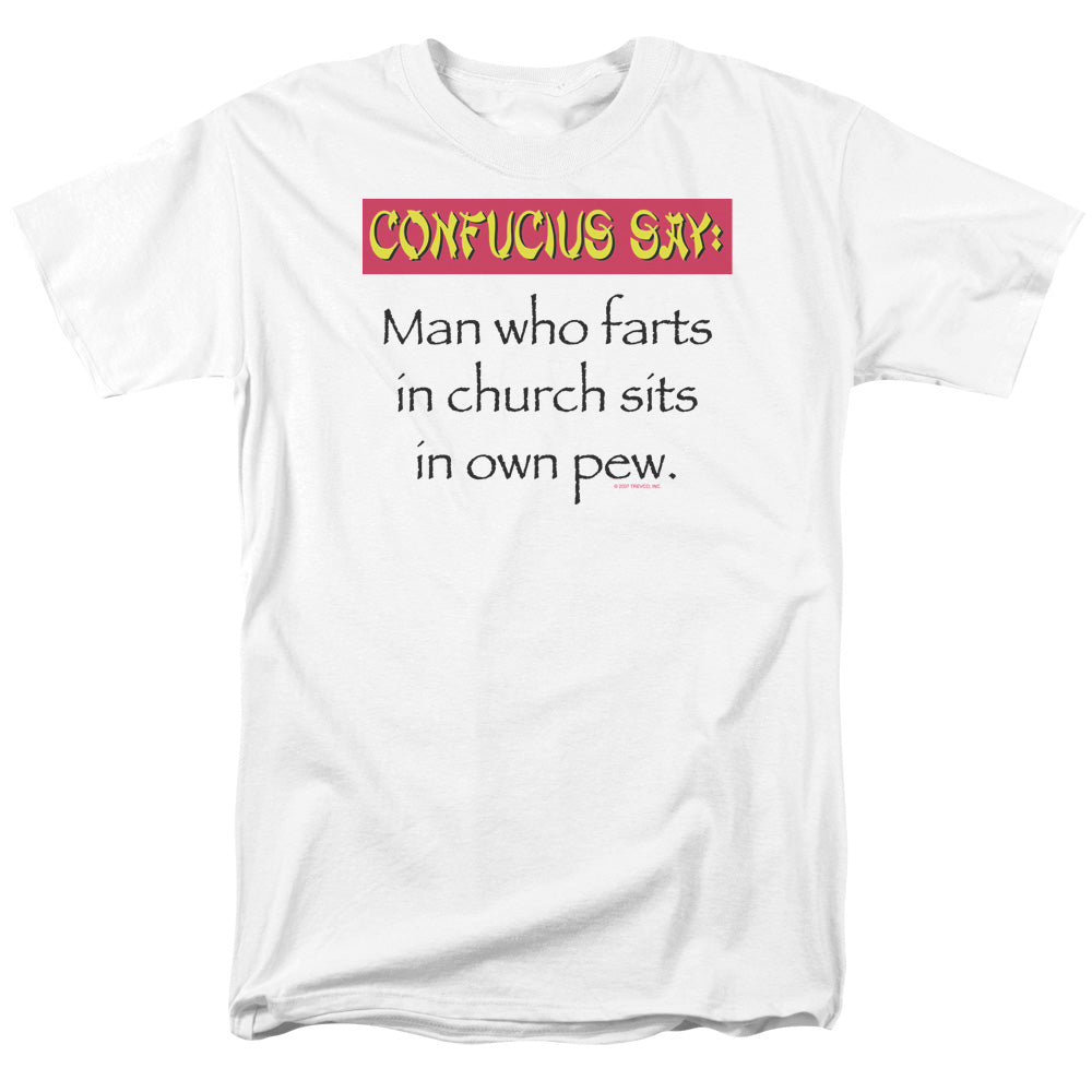 Confucius - Short Sleeve Adult 18 - 1 - White T-shirt