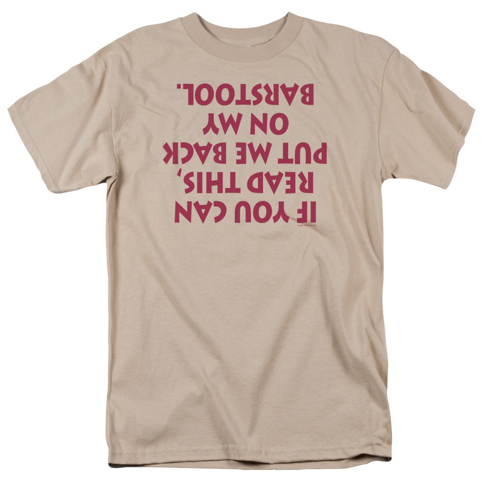 If You Can Read This - Short Sleeve Adult 18 - 1 - Sand T-shirt