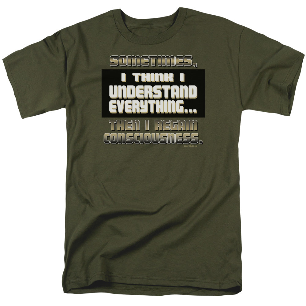 I Understand Everything - Short Sleeve Adult 18 - 1 - Military Green T-shirt