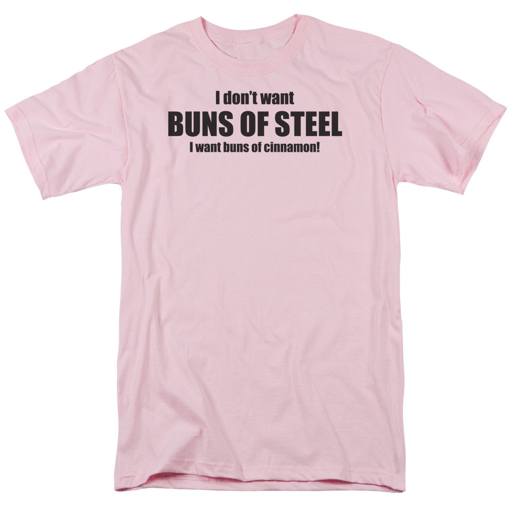 Buns Of Cinnamon - Short Sleeve Adult 18 - 1 - Pink T-shirt