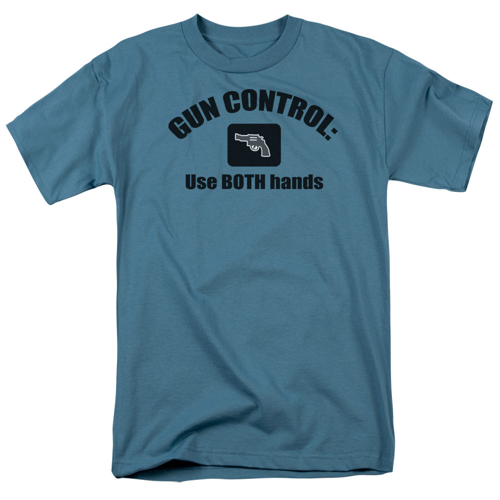 Gun Control - Short Sleeve Adult 18 - 1 - Slate T-shirt