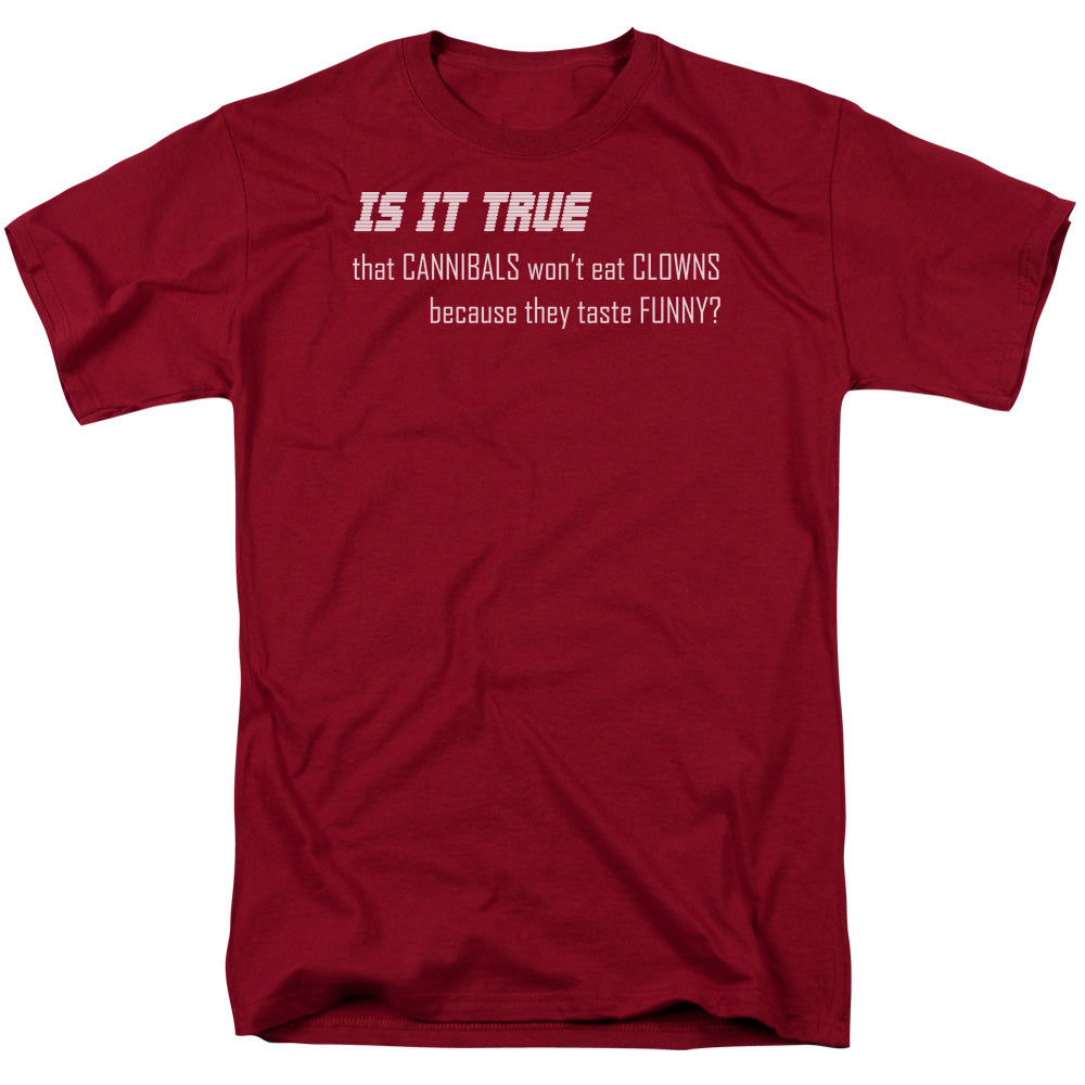 Clowns Taste Funny - Short Sleeve Adult 18 - 1 - Cardinal T-shirt