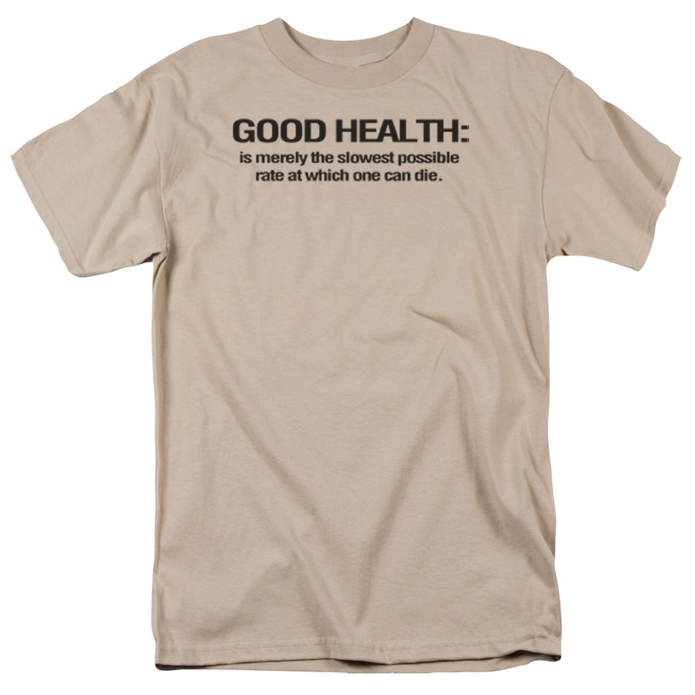 Good Health - Short Sleeve Adult 18 - 1 - Sand T-shirt