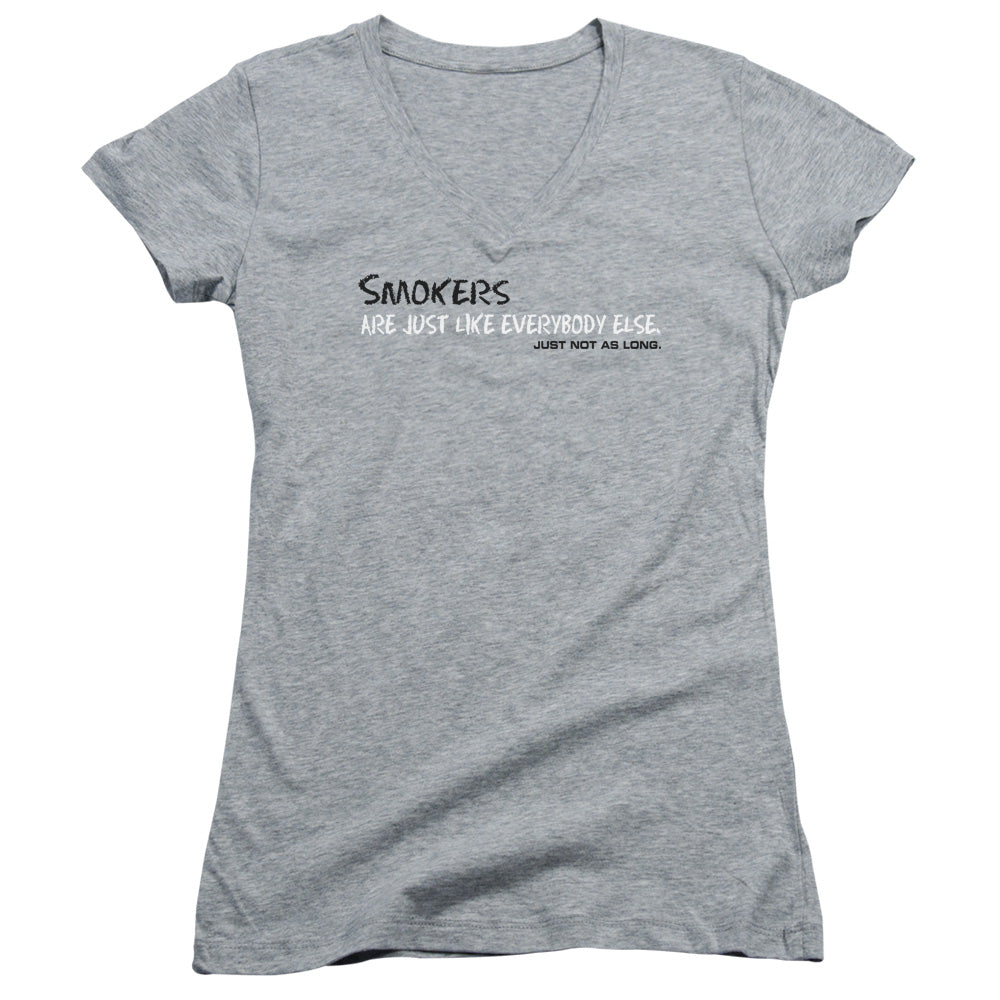 Smokers - Junior V-neck - Athletic Heather